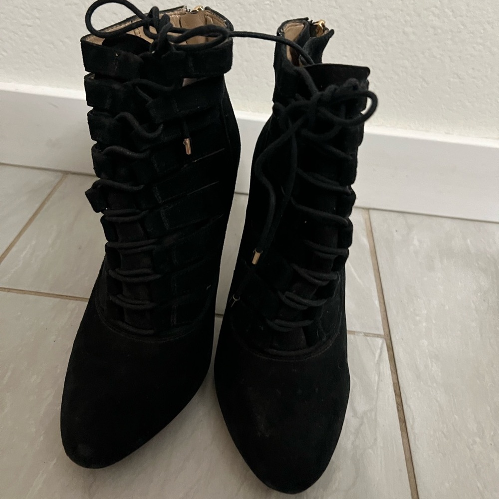BCBGeneration Suede Booties - Picture 3 of 7